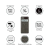 Casio FX-991MS 2nd Gen Non-Programmable Scientific Calculator, 401 Functions and 2-line Display, Black