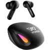 WINGS Phantom 700 Earbuds with 40ms Low Latency (Black, In the Ear)