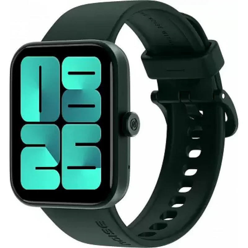 Noise ColorFit Caliber Buzz 1.69 Display with Advanced Bluetooth Calling & Powerful Battery Smartwatch Green Strap Noise ColorFit Caliber Buzz 1.69 Display with Advanced Bluetooth Calling & Powerful Battery Smartwatch Green Strap