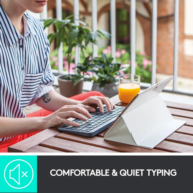 Logitech K380 920-007596 Wireless Multi-Device Bluetooth Keyboard for Windows Logitech K380 920-007596 Wireless Multi-Device Bluetooth Keyboard for Windows