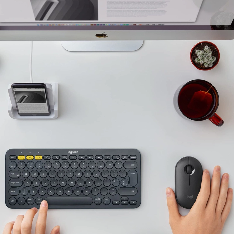 Logitech K380 920-007596 Wireless Multi-Device Bluetooth Keyboard for Windows Logitech K380 920-007596 Wireless Multi-Device Bluetooth Keyboard for Windows