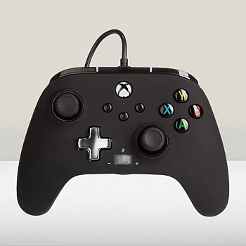 PowerA Enhanced Wired Gaming Controller for Xbox Series X/S and Xbox One, Black (Officially Licensed)
