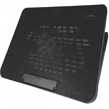QUANTUM Qhm330 USB Laptop Notebook Cooling Pad with Noiseless Fan (Black)