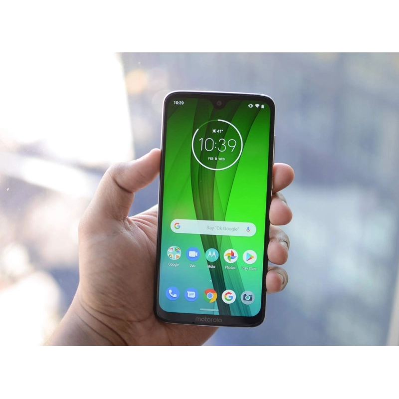 Motorola Moto G7 (Black, 4GB RAM, 64GB Storage) refurbished-