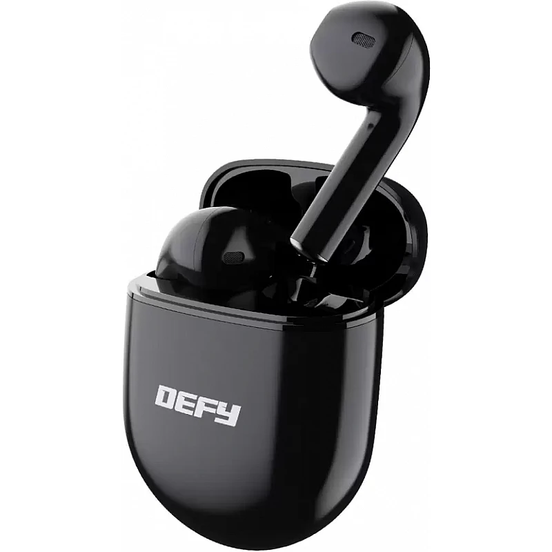 DEFY GravityU with 35 Hours Playback and Beast Mode Bluetooth Headset (Stellar Black, In the Ear) DEFY GravityU with 35 Hours Playback and Beast Mode Bluetooth Headset (Stellar Black, In the Ear)