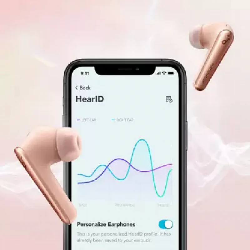 Soundcore by Anker Liberty Air 2 Pro With Active Noise Cancellation Bluetooth Headset (Pink, True Wireless) Soundcore by Anker Liberty Air 2 Pro With Active Noise Cancellation Bluetooth Headset (Pink, True Wireless)
