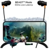 boAt Rockerz 255 Arc with ENx Technology and upto Bluetooth Headset  (Cosmos Black, In the Ear)