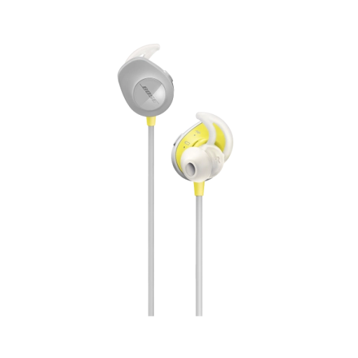 Bose Soundsport Sweatproof Bluetooth Wireless In Ear Earphones With Mic For Running And Sports, White