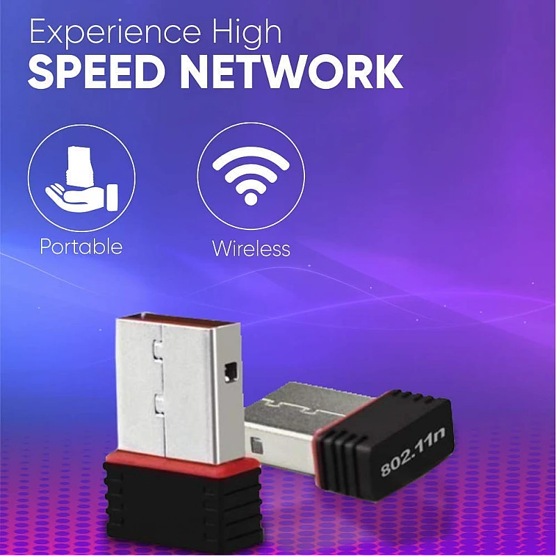 airtree 500Mbps Mini Wireless Wi-Fi Dongle Adapter Black airtree 500Mbps Mini Wireless Wi-Fi Dongle Adapter Black
