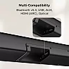 boAt Aavante Bar 2000 Pro with Wireless Subwoofer 200 W Bluetooth Soundbar Black boAt Aavante Bar 2000 Pro with Wireless Subwoofer 200 W Bluetooth Soundbar Black