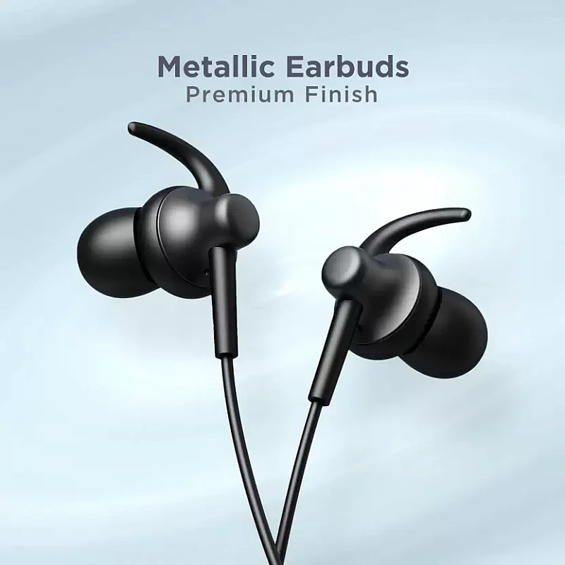 boAt Bassheads 202 with boAt Signature Sound and 13.5mm Drivers Wired Headset (Active Black Indi, In the Ear) boAt Bassheads 202 with boAt Signature Sound and 13.5mm Drivers Wired Headset (Active Black Indi, In the Ear)
