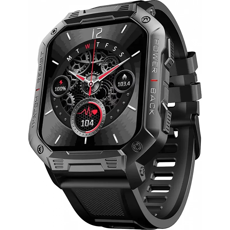 boAt Wave Force with 1.83 inch HD Display and Bluetooth Calling Smartwatch (Black Strap, Free Size) boAt Wave Force with 1.83 inch HD Display and Bluetooth Calling Smartwatch (Black Strap, Free Size)