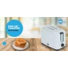 BPL 2 Slice Toaste With 7 Stage Browning Control 750 W Pop Up Toaster (White) BPL 2 Slice Toaste With 7 Stage Browning Control 750 W Pop Up Toaster (White)
