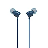 JBL T110 In-Ear Headphones with Pure Bass, Mic & Tangle Free Flat Cable (Blue) JBL T110 In-Ear Headphones with Pure Bass, Mic & Tangle Free Flat Cable (Blue)