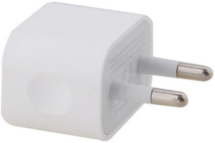 Apple High Speed Fast Charger 1 A Mobile Charger with Detachable Cable   (White)