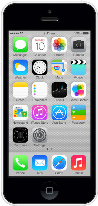 Apple iPhone 5C (White, 32 GB) Refurbished