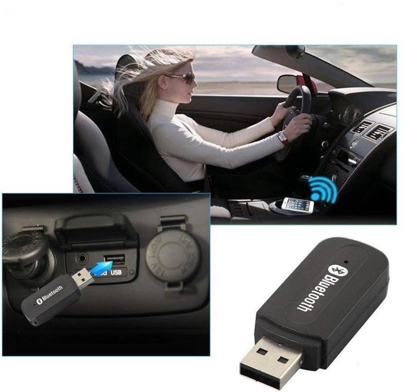 Blackbear v4.1 Car Bluetooth Device with 3.5mm Connector Audio Receiver MP3 Player (Black)