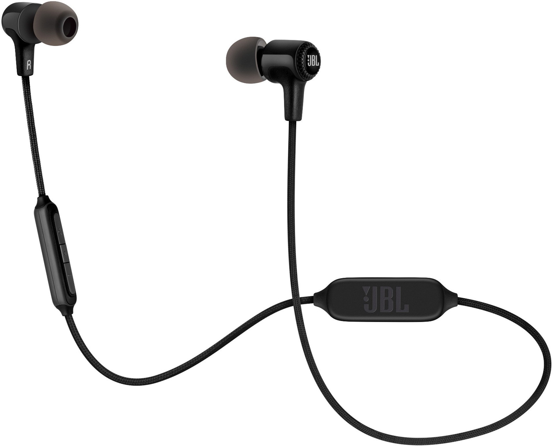 JBL E25BT by Harman Signature Sound Wireless in-Ear Headphones with Mic (Black)