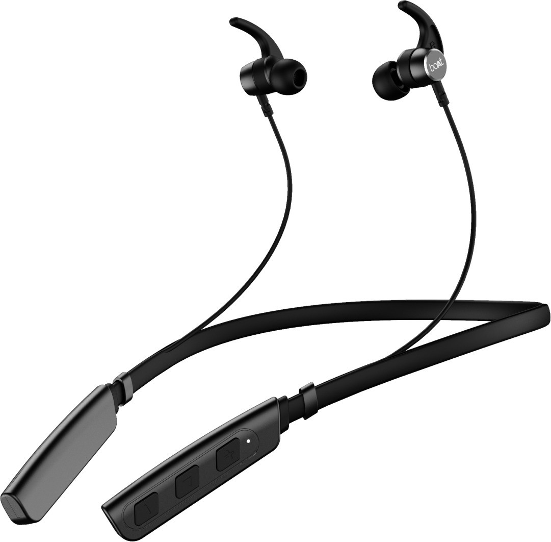 boAt Rockerz 235v2 Bluetooth Wireless in Ear Earphones with Mic (Black)