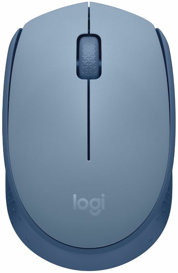  Logitech M171 Wireless Optical Mouse   (2.4GHz Wireless, Blue Grey)