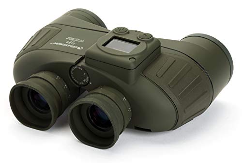 Celestron 71422 Cavalry 7x50 GPS Binocular (Olive Green)