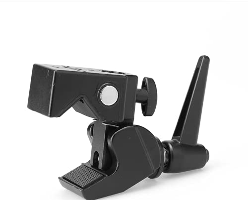 E-Image EI-A25 Photography Super Clamp with Stud Compatible with Camera/DSLR/Light Stand/Cross Bars/Tripod Payload 10 Kg