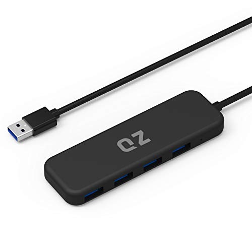 QZ USB Hub, 4 Ports, 1.3 feet Cable, USB 3.1 Gen 1