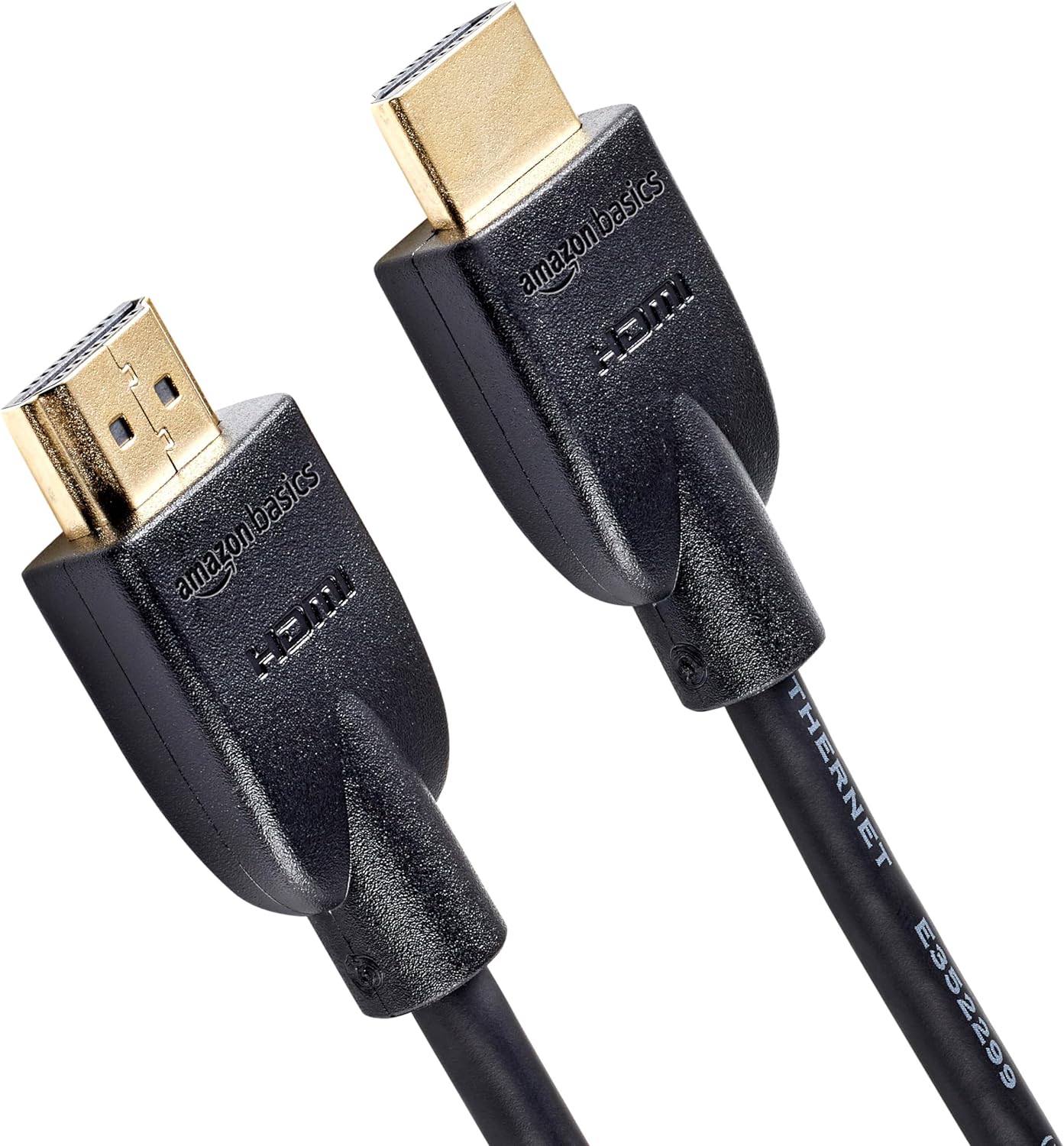 Amazon Basics High-Speed HDMI Cable For Television,18 Gbps, 4K/60Hz, 3Feet, Black