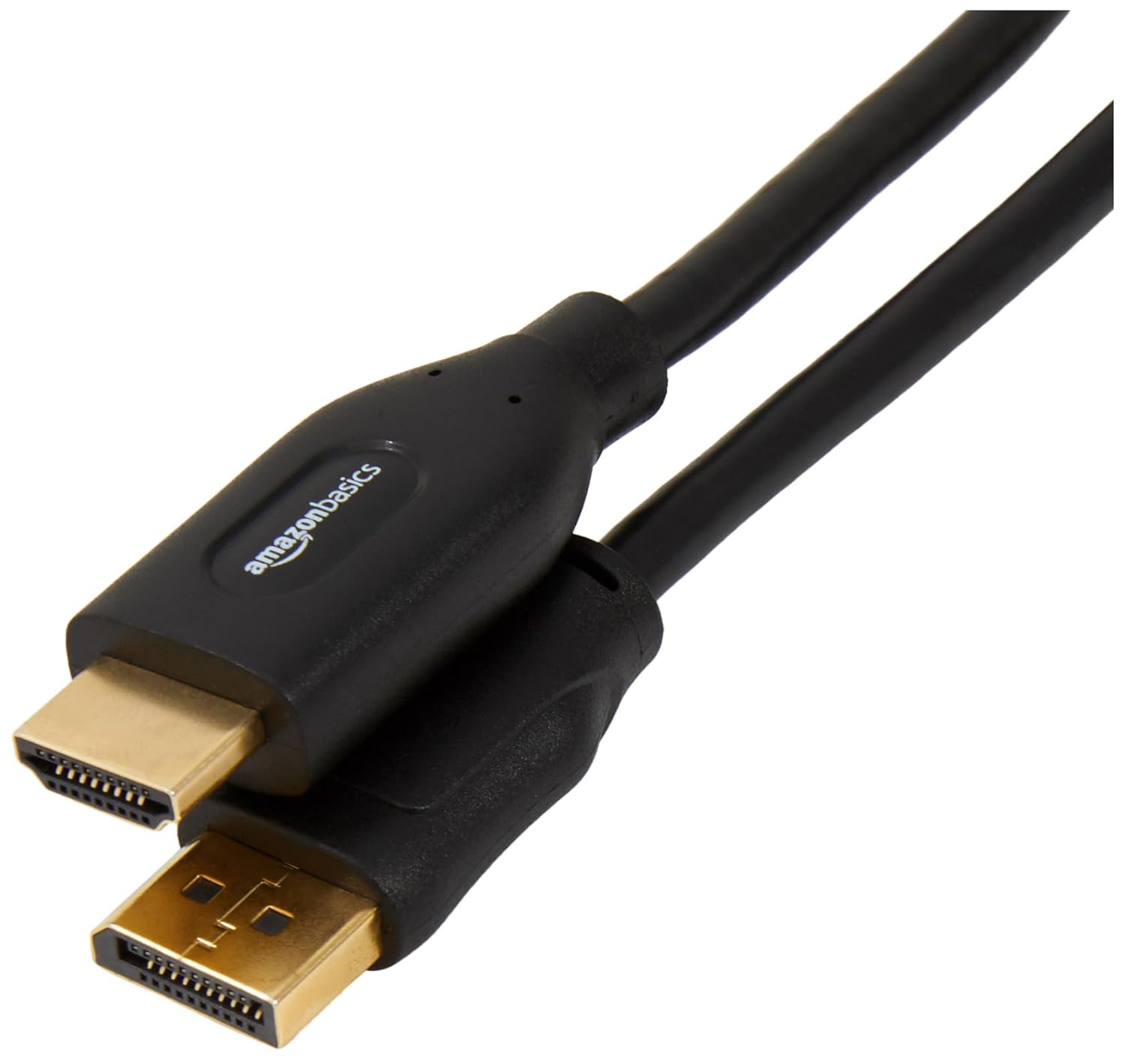 Amazon Basics Uni-Directional DisplayPort to HDMI Video Display Cable, 4K@30Hz - 3 Feet, Black 