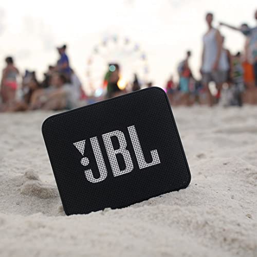 JBL Go 2, Wireless Portable Bluetooth Speaker with Mic, Signature Sound (Black)