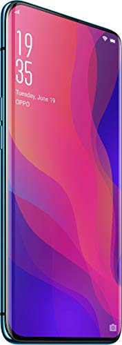 OPPO Find X (Glacier Blue, 8GB RAM, 256GB Storage) Refurbished