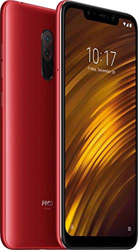 POCO F1 Rosso Red  6 GB RAM 64 GB Storage Refurbished