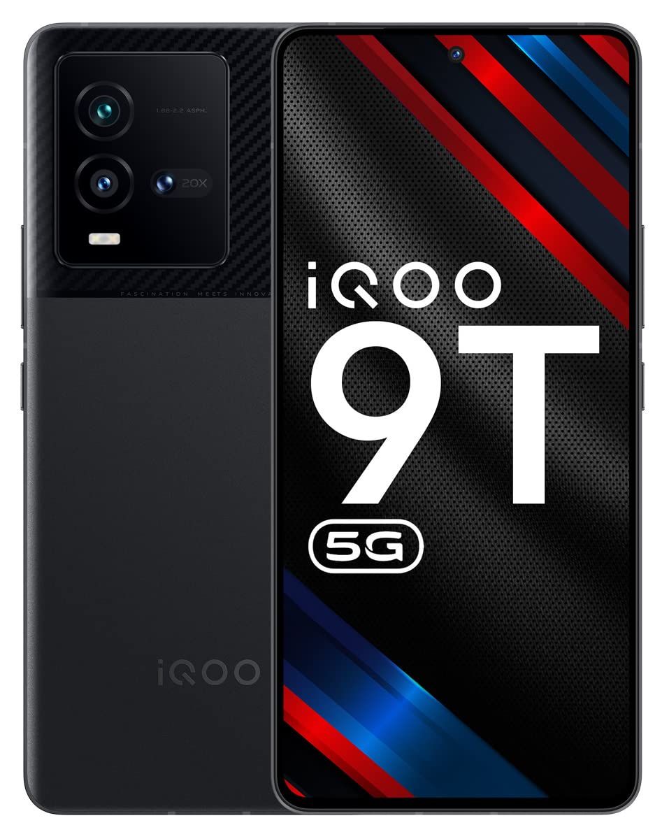 IQOO 9T 5G (Alpha, 8GB RAM, 128GB Storage) Refurbished