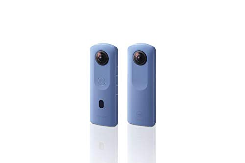 Ricoh Theta SC2 360°Camera 4K Video with Image Stabilization, Optical Zoom, Blue