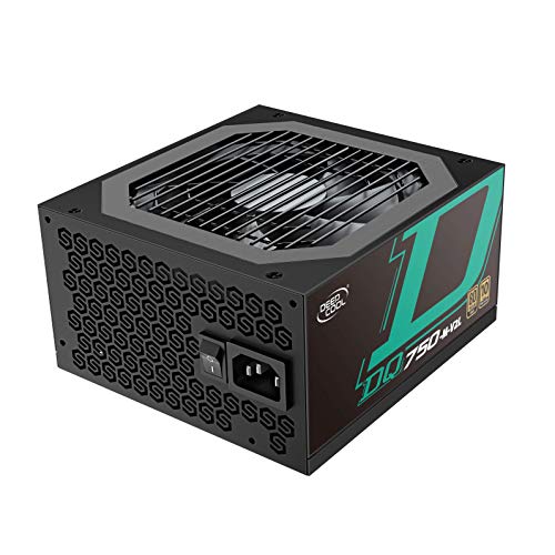 Deepcool DQ750-M V2L, 750 Watt, 80 Plus Gold Full Modular Power Supply/PSU for Gaming PC (Black)