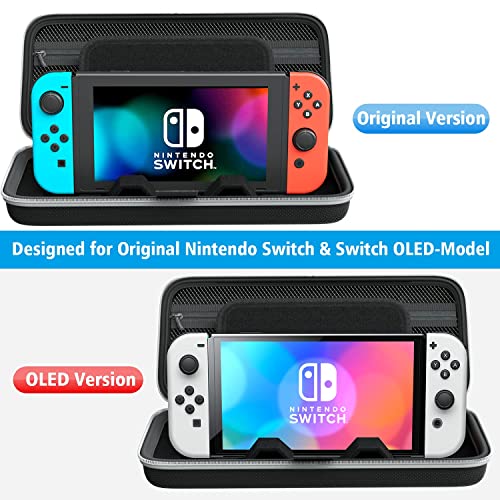 OIVO Switch Carrying Case for Nintendo Switch OLED Mode