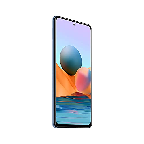  Redmi Note 10 Pro Max (Glacial Blue, 8GB RAM, 128GB Storage) -108MP Quad Camera | 120Hz Super Amoled Display Refurbished