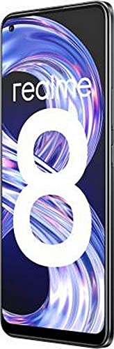 Realme 8 (Cyber Black, 8GB RAM, 128GB Storage) Refurbished 