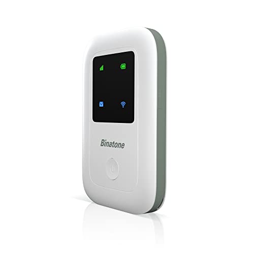 Binatone 4G MiFi Device BMF423-3G/4G LTE Advanced 150 mbps Mobile Wi-Fi Hotspot Device Single Band