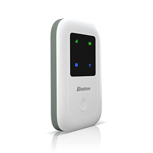 Binatone 4G MiFi Device BMF423-3G/4G LTE Advanced 150 mbps Mobile Wi-Fi Hotspot Device Single Band