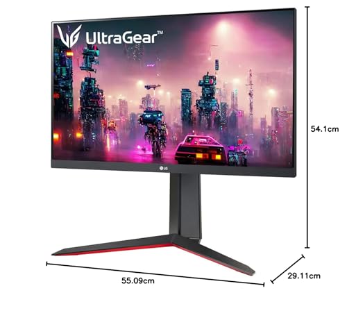 LG 24Gn650 Ultragear Gaming 24 Inch LCD 1920 x 1080 Pixels IPS Full HD 144HZ HDR 10 Black