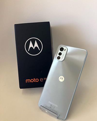 Motorola e32s (Misty Silver, 3GB RAM 32GB Storage) Refurbished