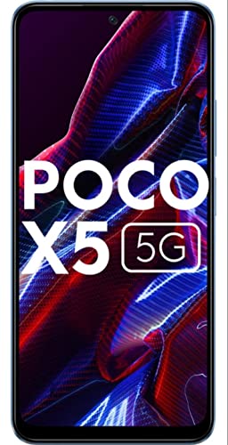 Poco X5 5G (Wildcat Blue, 128 GB) (6 GB RAM) Refurbished