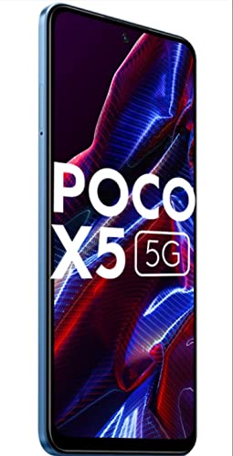 Poco X5 5G (Wildcat Blue, 128 GB) (6 GB RAM) Refurbished