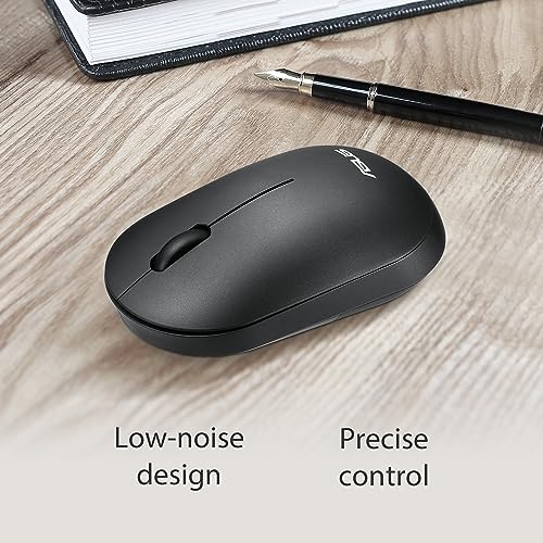 ASUS Wireless Keyboard and Silent Optical Mouse Set CW100 Up to 1600dpi,RF 2.4GHz Black