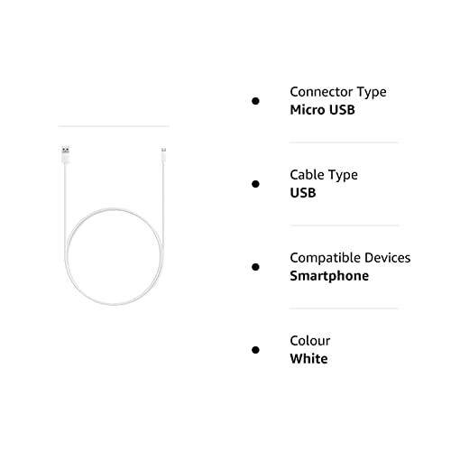 realme 10W Fast Charging Micro-USB Cable White