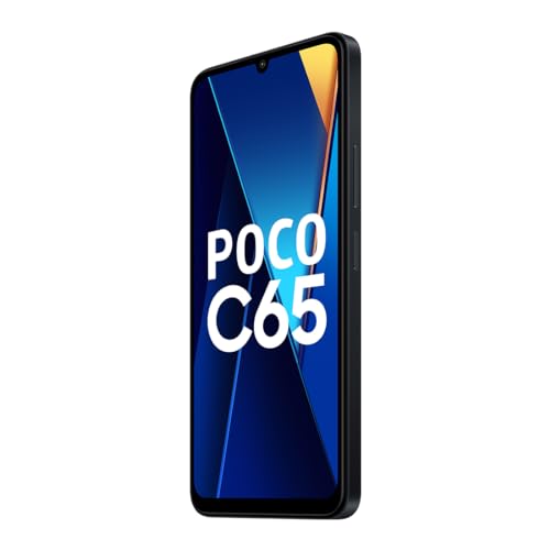 POCO C65 Matte Black 6GB RAM 128GB ROM Refurbished