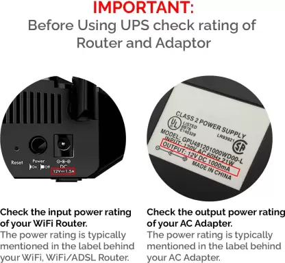 MODGET MOG WIFI UPS Power Backup for Router