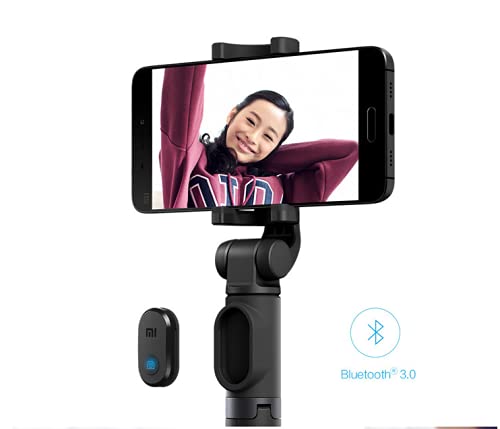 Xiaomi Original Selfie Stick , Foldable Tripod Selfie Stick Bluetooth Remote Control Selfie stick 