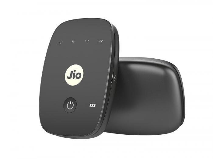 JioFi 4G Hotspot M2S 150 Mbps Jio 4G Portable Wi-Fi Data Device (Black) Refurbished.